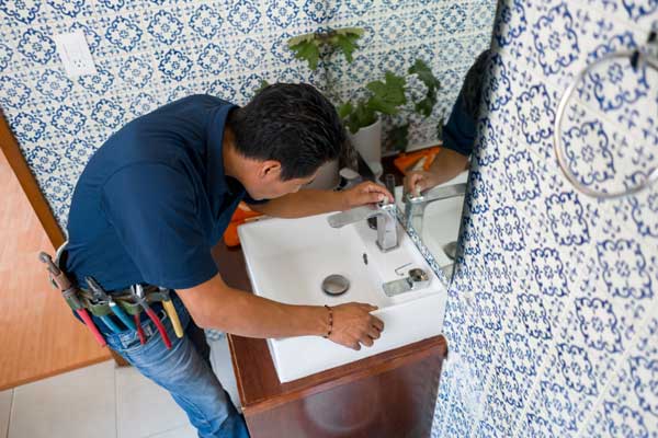 Residential Bathroom Plumbing